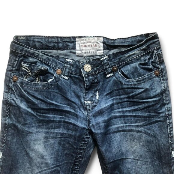 Vintage Big Star Manhattan Low Rise Jeans - Picture 2 of 5